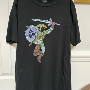 Legend of the Zelda game Black Link T-Shirt